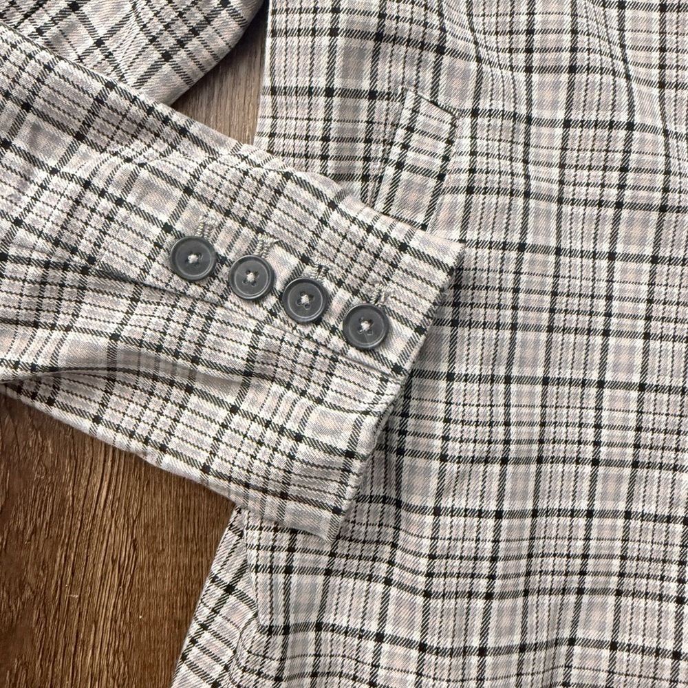 We the Free plaid blazer M - Picture 5 of 11